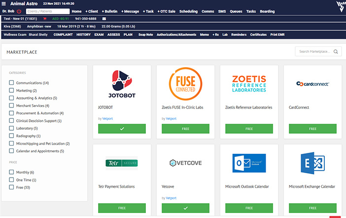 VETport Marketplace