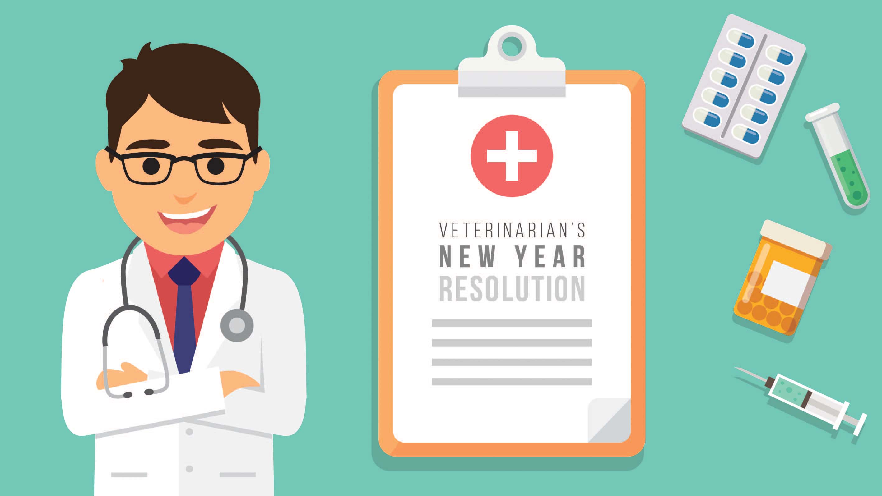 Veterinarians’ New Year resolutions - Baby Steps towards better Veterinary Practice Management